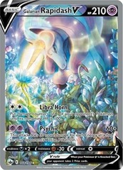 Galarian Rapidash V (Alternate Full Art) - 168/198 - Chilling Reign